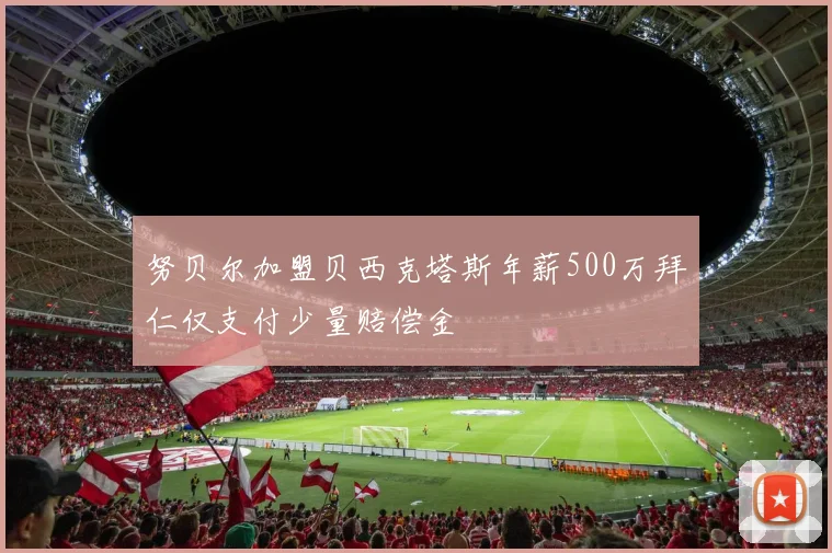 努贝尔加盟贝西克塔斯年薪500万拜仁仅支付少量赔偿金