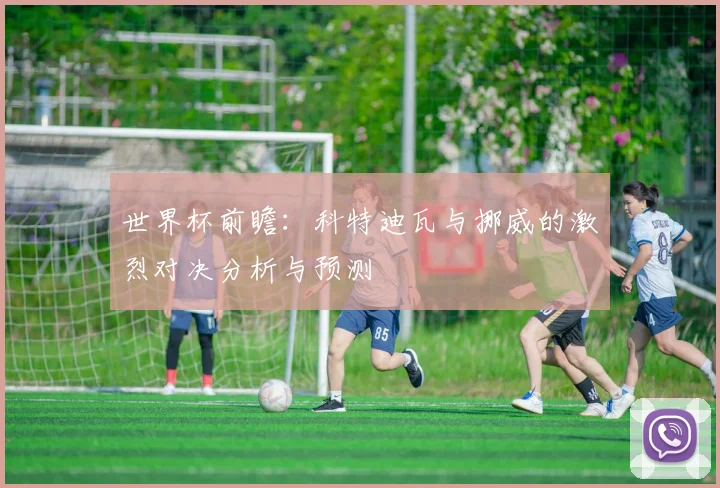 世界杯前瞻：科特迪瓦与挪威的激烈对决分析与预测